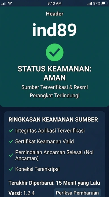 Kanal Resmi Download APK ind89 untuk Android